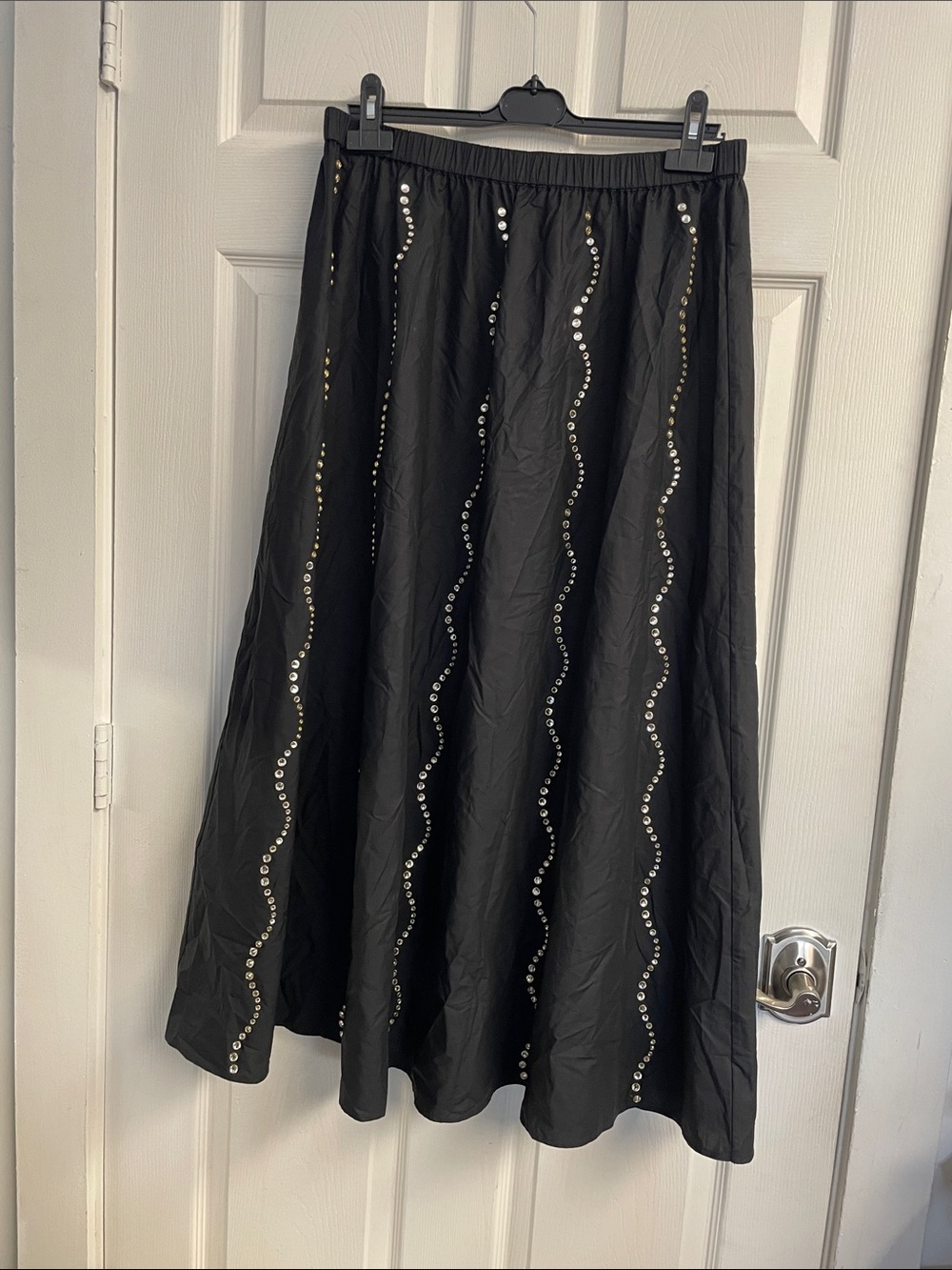 Aviv Rhinestone Maxi Skirt - Picture 4 of 6